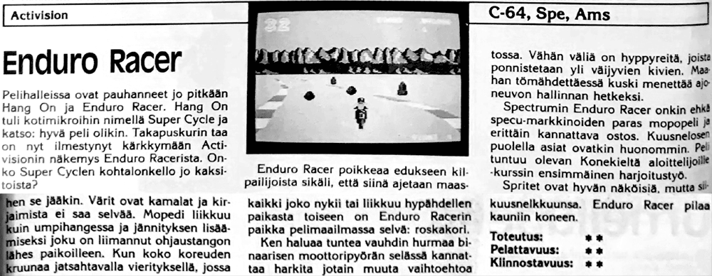 Enduro Racer